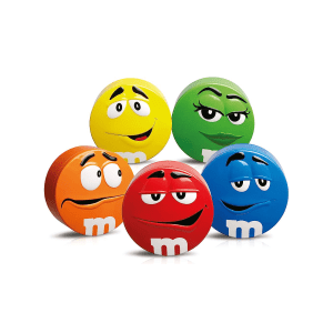 M&M CANDY TIN 200G X 10