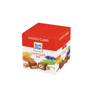 RITTER SPORT CHOCOLATE CUBES COLORFUL MIX 176G X 8